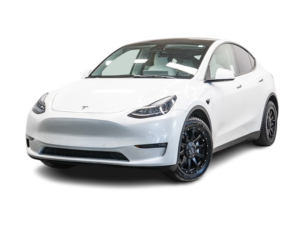 Used 2021 Tesla Model Y Long Range with VIN 5YJYGDEE1MF257931 for sale in Cranberry Township, PA