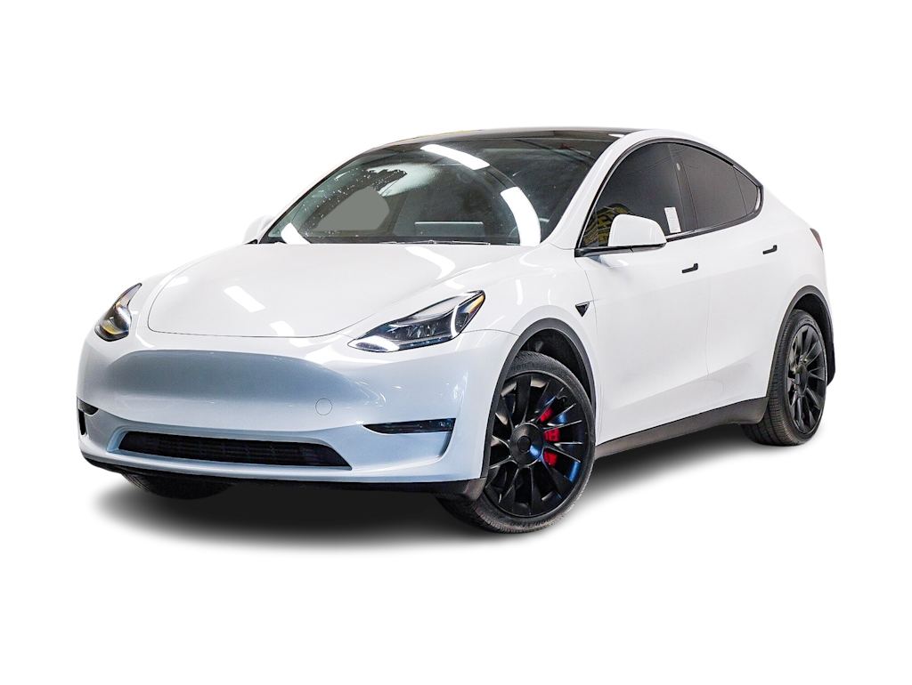 Used 2024 Tesla Model Y Long Range with VIN 7SAYGDEE2RA232057 for sale in Hudson, WI
