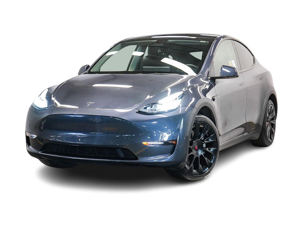 Used 2022 Tesla Model Y Long Range with VIN 7SAYGDEEXNF451460 for sale in Spokane, WA