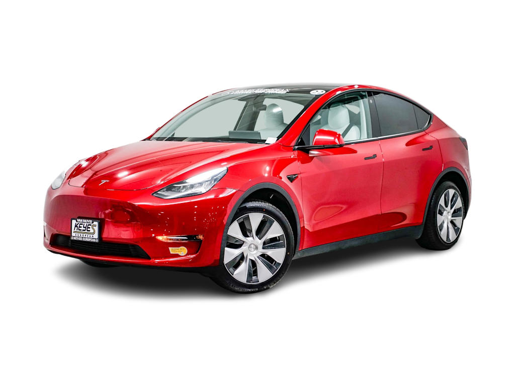 Used 2022 Tesla Model Y Long Range with VIN 7SAYGAEE8NF418908 for sale in Hudson, WI