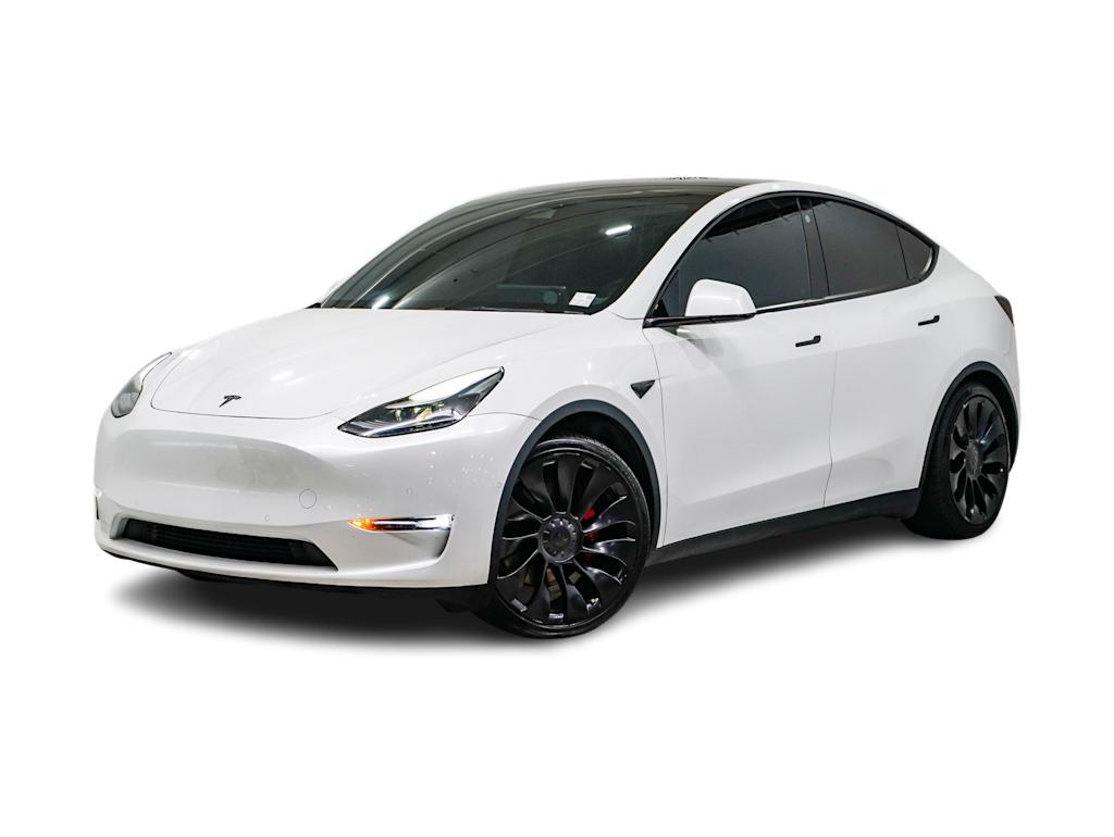 Used 2022 Tesla Model Y Performance with VIN 7SAYGDEF8NF492565 for sale in Casper, WY