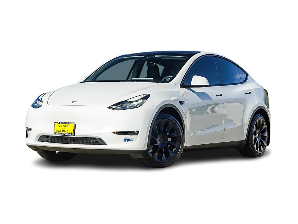 Used 2021 Tesla Model Y Long Range with VIN 5YJYGDEE6MF218056 for sale in Waukesha, WI
