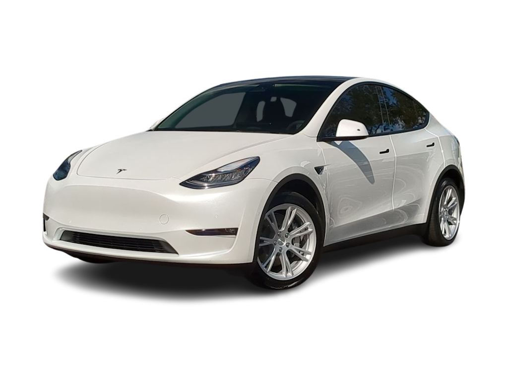 Used 2021 Tesla Model Y Long Range with VIN 5YJYGAEE9MF184628 for sale in Medford, OR