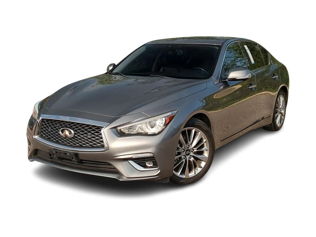 Used 2021 INFINITI Q50 LUXE with VIN JN1EV7BR9MM751417 for sale in Hudson, WI