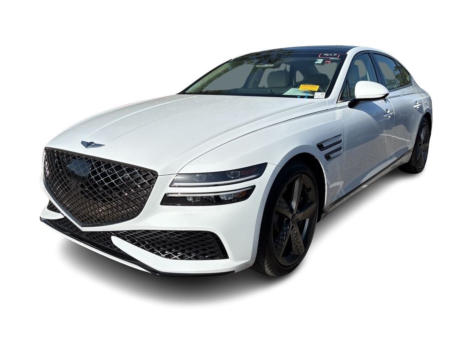 Used 2023 GENESIS G80 SPORT with VIN KMTGB4SDXPU166563 for sale in Casper, WY