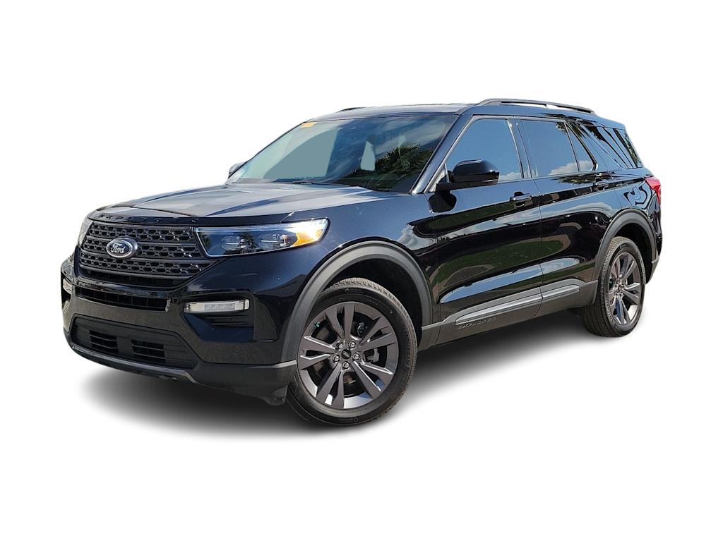 Used 2023 Ford Explorer XLT with VIN 1FMSK8DH0PGA30405 for sale in Casper, WY