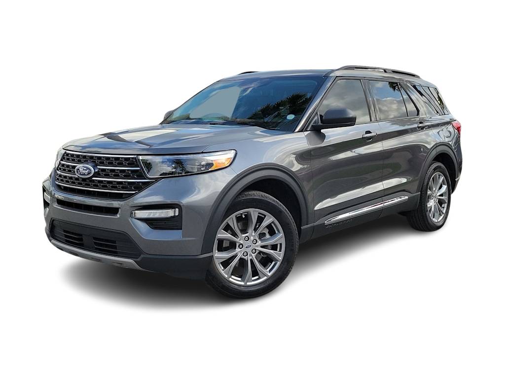 Used 2023 Ford Explorer XLT with VIN 1FMSK8DH7PGA27727 for sale in Casper, WY