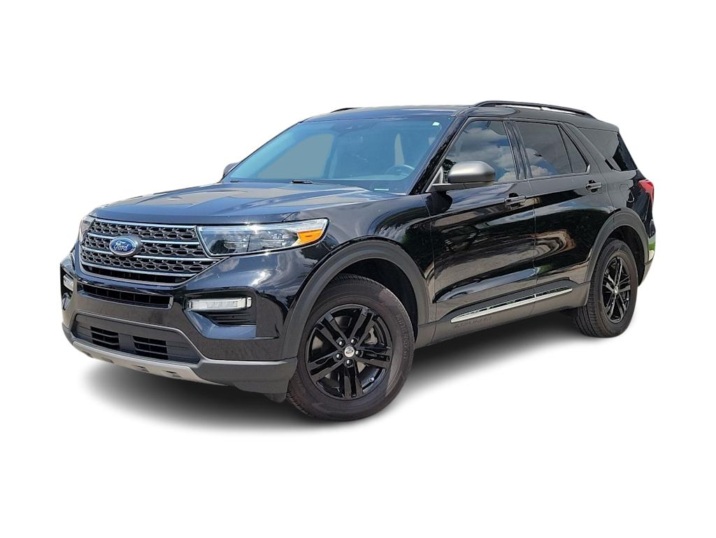 Used 2022 Ford Explorer XLT with VIN 1FMSK8DH9NGA54599 for sale in Casper, WY