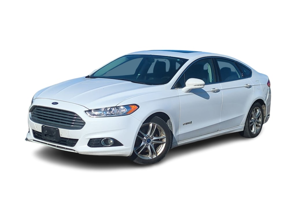 Used 2016 Ford Fusion Hybrid Titanium with VIN 3FA6P0RUXGR106127 for sale in Casper, WY