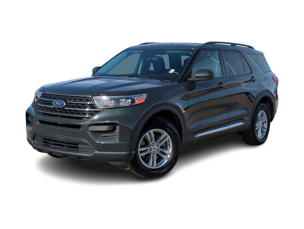 Used 2023 Ford Explorer XLT with VIN 1FMSK8DH5PGB36087 for sale in Casper, WY