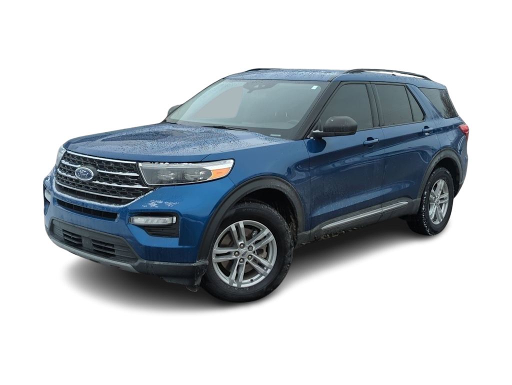 Used 2022 Ford Explorer XLT with VIN 1FMSK8DH0NGA23029 for sale in Casper, WY