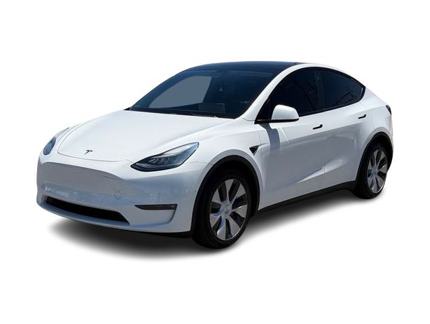 Used 2021 Tesla Model Y Long Range with VIN 5YJYGDEE0MF174703 for sale in Waukesha, WI