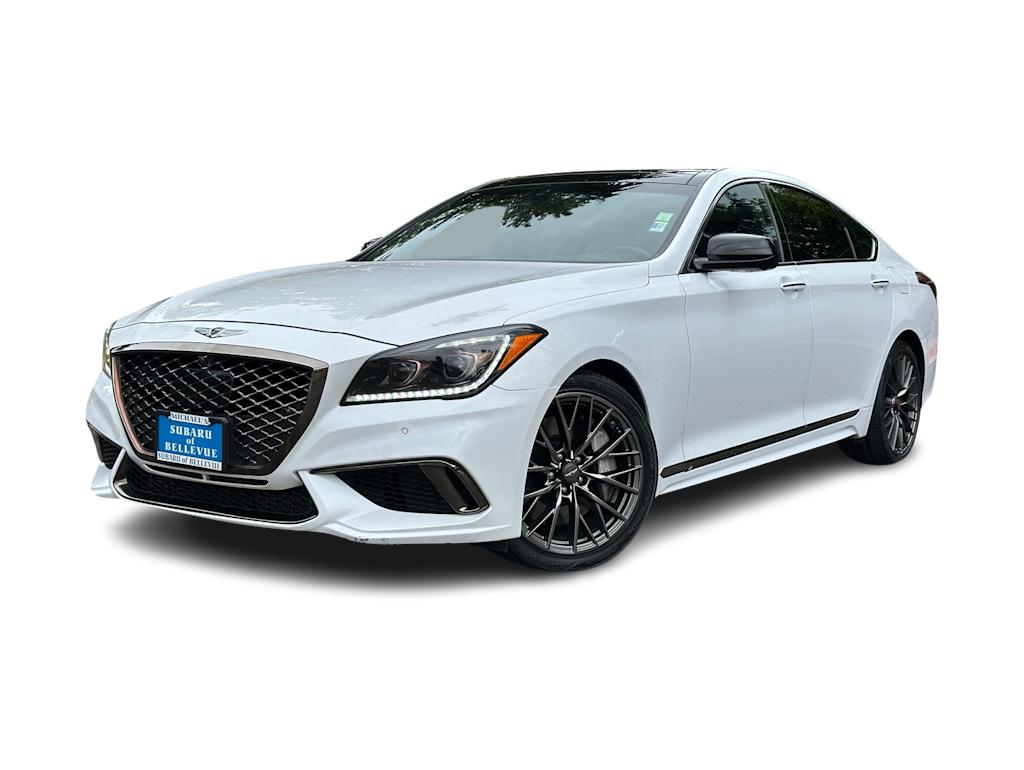 Used 2018 GENESIS G80 Sport with VIN KMHGN4JB5JU222143 for sale in Casper, WY