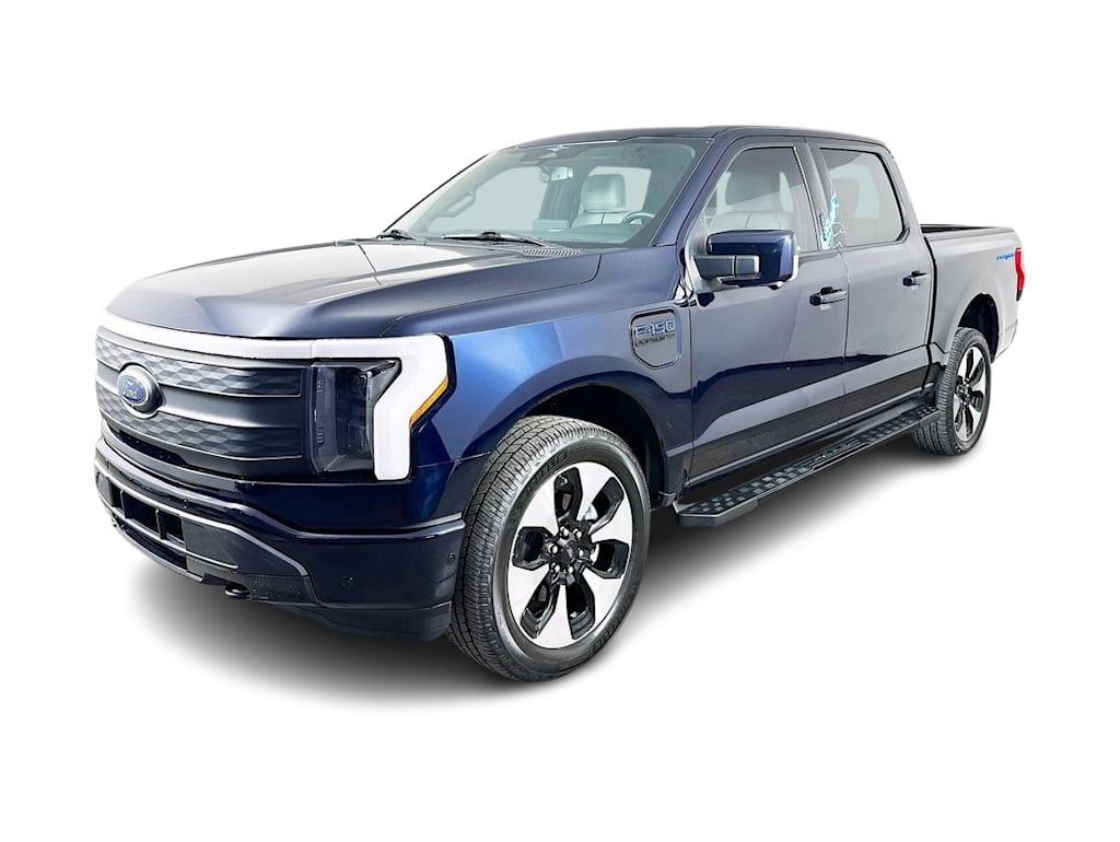 Certified 2023 Ford F-150 Lightning Platinum with VIN 1FT6W1EV5PWG06159 for sale in Spokane, WA