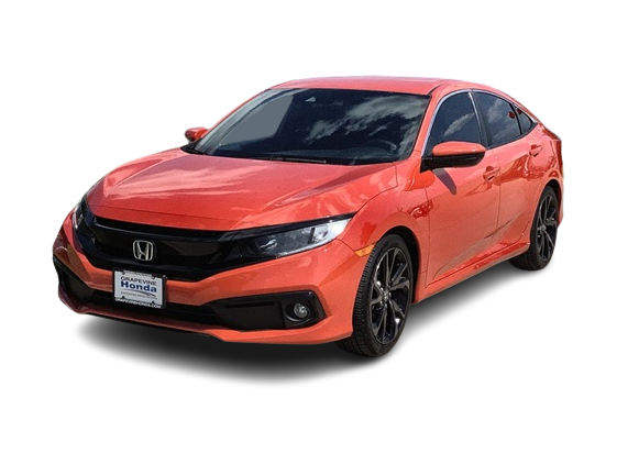 Used 2020 Honda Civic Sport with VIN 2HGFC2F89LH564290 for sale in Casper, WY