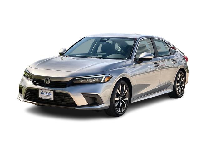 Used 2022 Honda Civic EX with VIN 2HGFE1F7XNH319951 for sale in Casper, WY