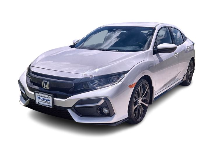 Certified 2021 Honda Civic Hatchback Sport with VIN SHHFK7H40MU422960 for sale in Casper, WY