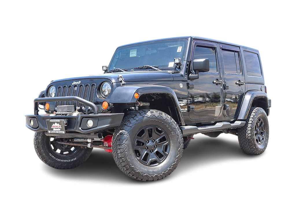 Used 2007 Jeep Wrangler Unlimited Sahara with VIN 1J4GA59187L151286 for sale in Casper, WY