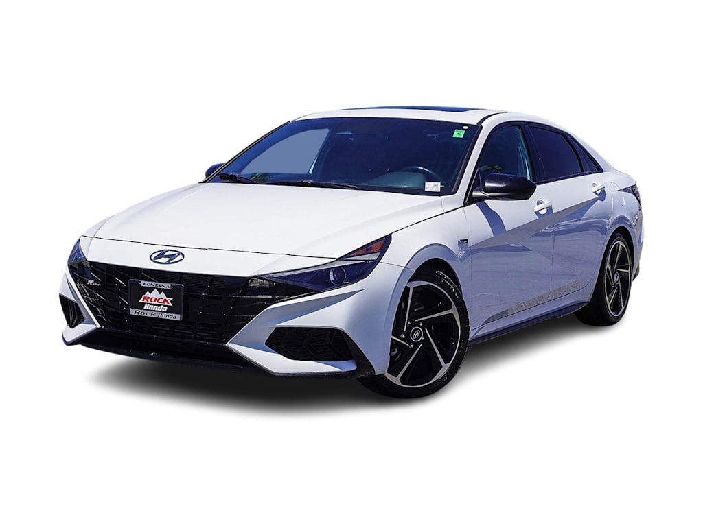 Used 2021 Hyundai Elantra N Line with VIN KMHLR4AF7MU180648 for sale in Idaho Falls, ID