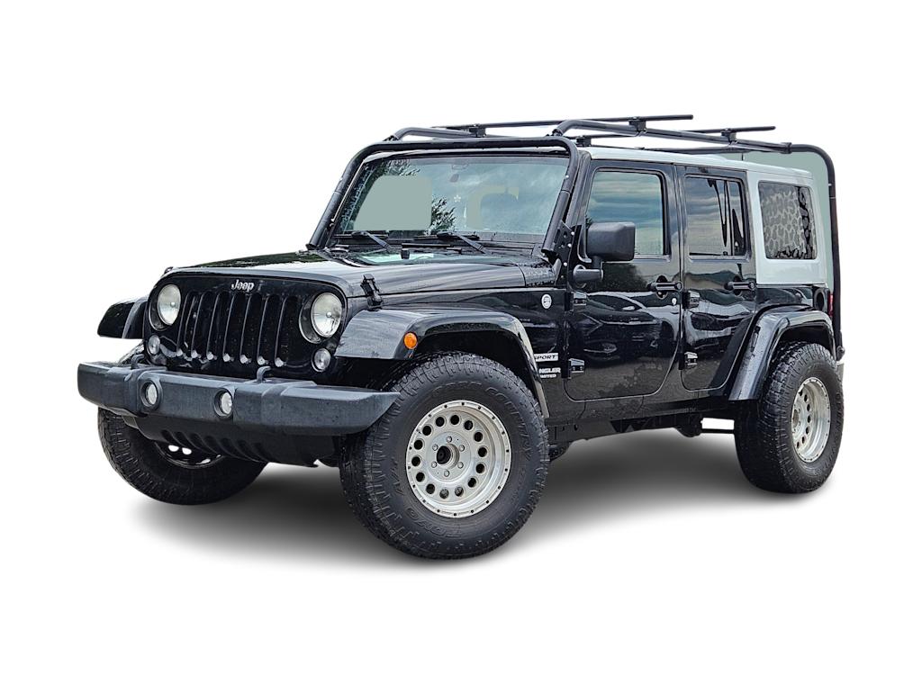 Used 2014 Jeep Wrangler Unlimited Sport with VIN 1C4HJWDG9EL112098 for sale in Casper, WY
