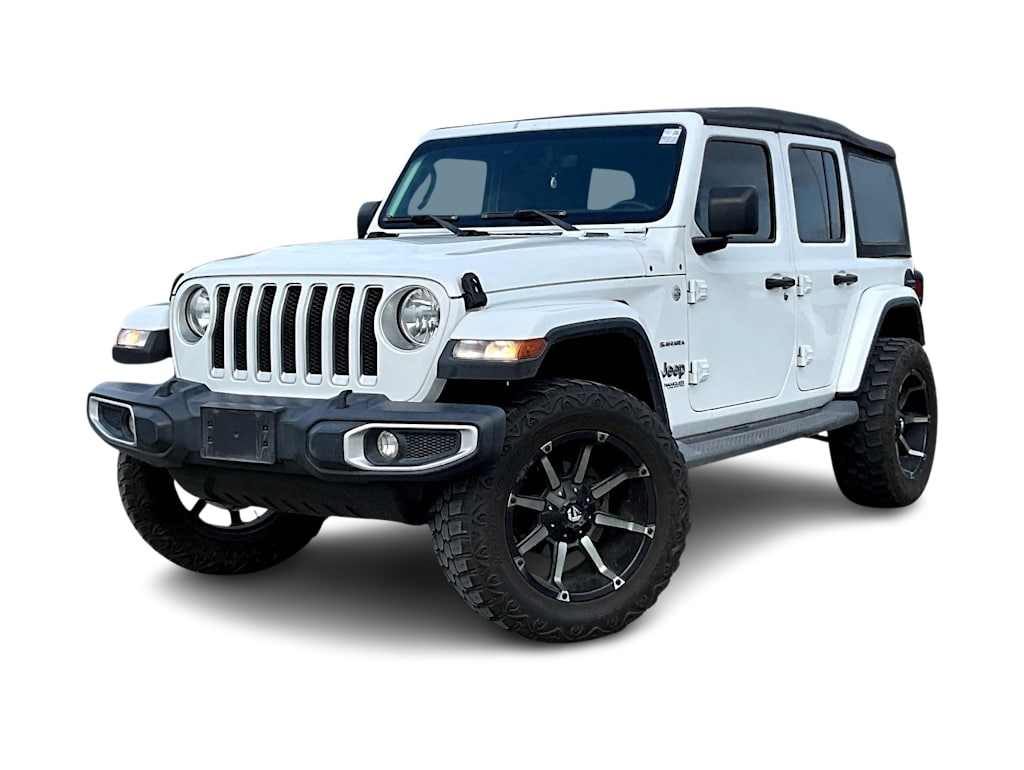 Used 2018 Jeep All-New Wrangler Unlimited Sahara with VIN 1C4HJXEN4JW331451 for sale in Casper, WY