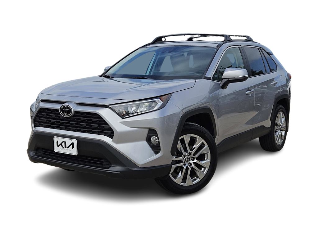 Used 2021 Toyota RAV4 XLE Premium with VIN 2T3C1RFV9MC144540 for sale in Casper, WY
