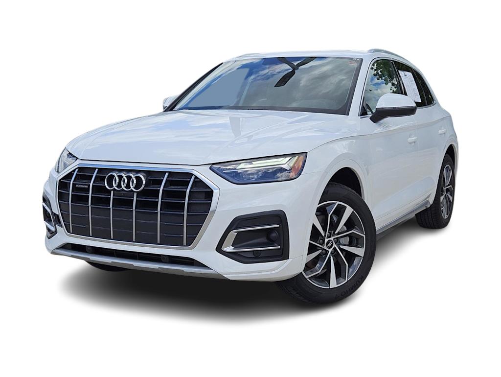 Used 2021 Audi Q5 Premium Plus with VIN WA1BAAFY7M2128264 for sale in Casper, WY