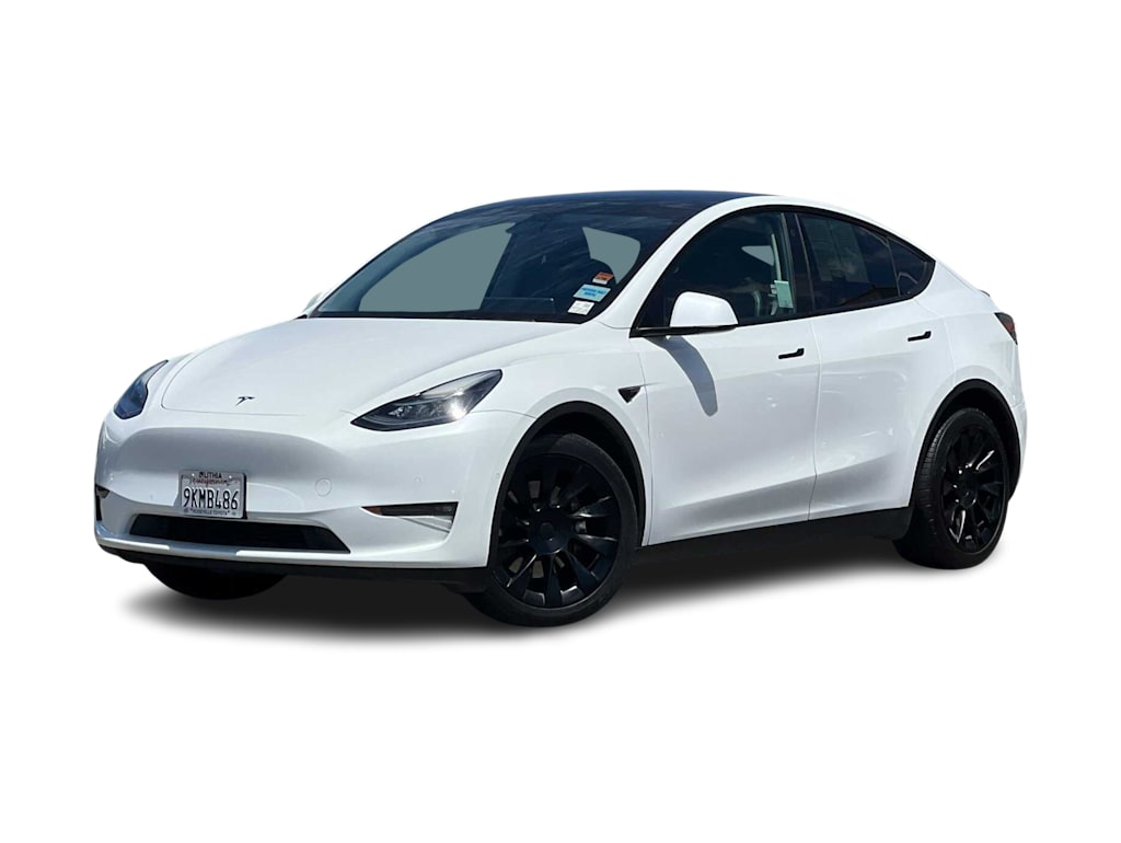 Used 2022 Tesla Model Y Long Range with VIN 7SAYGDEEXNF385864 for sale in Spokane, WA