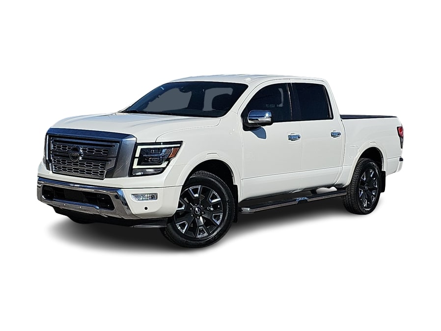 Used 2021 Nissan Titan Platinum Reserve with VIN 1N6AA1ED2MN512884 for sale in Casper, WY