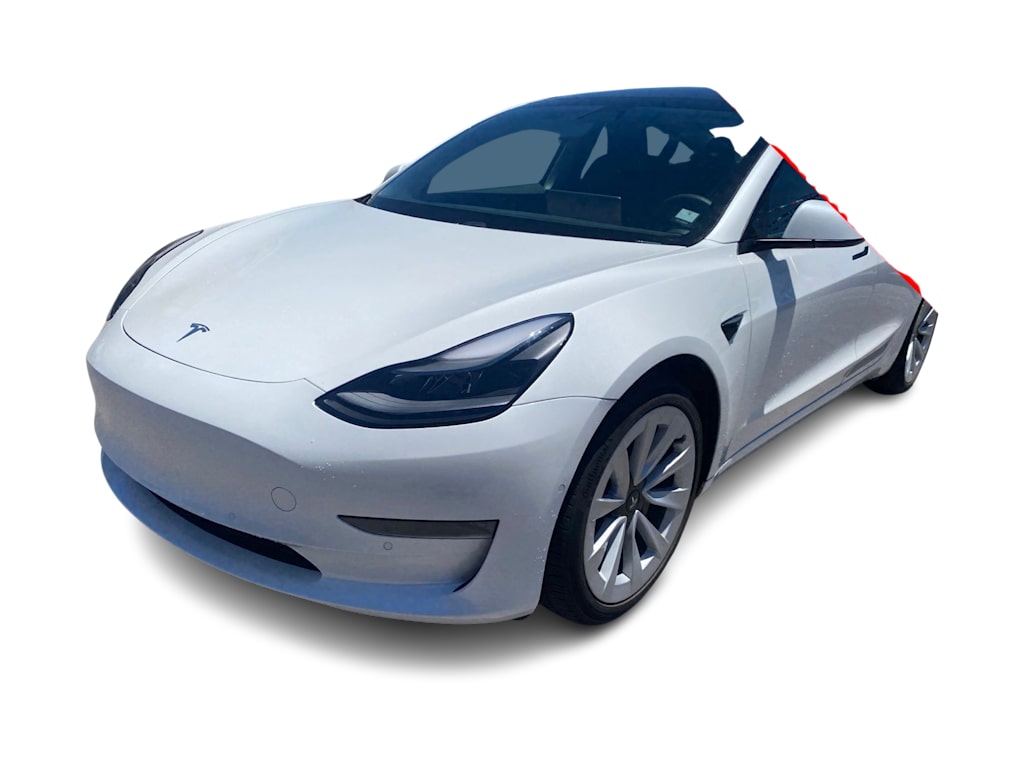 Used 2021 Tesla Model 3 Base with VIN 5YJ3E1EAXMF065936 for sale in West Allis, WI