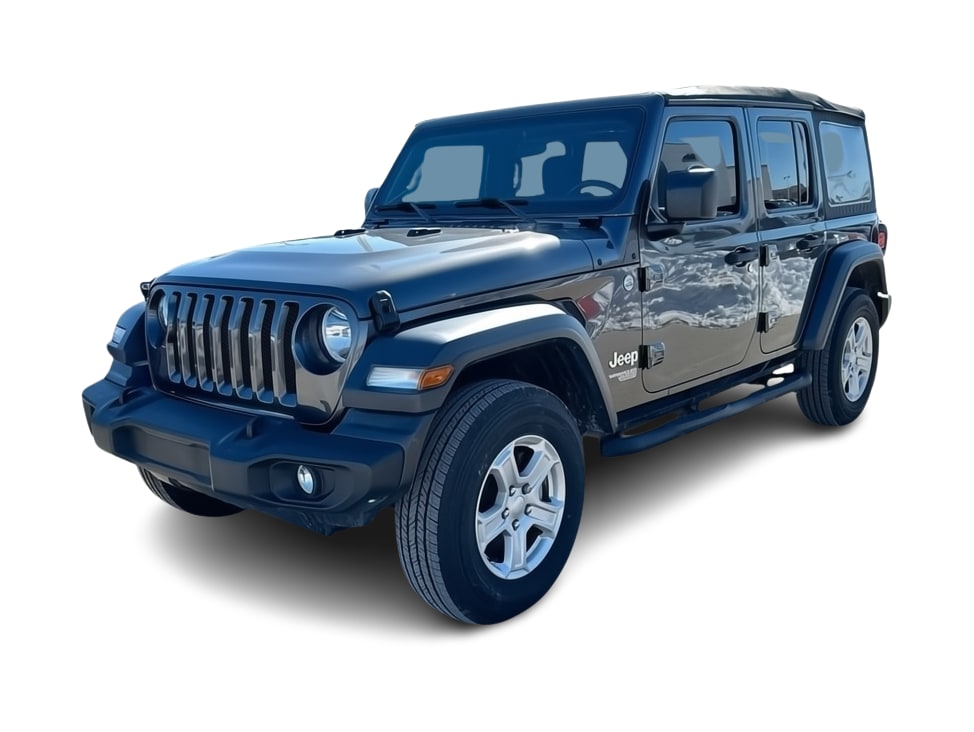 Used 2019 Jeep Wrangler Unlimited Sport S with VIN 1C4HJXDG3KW628134 for sale in Casper, WY