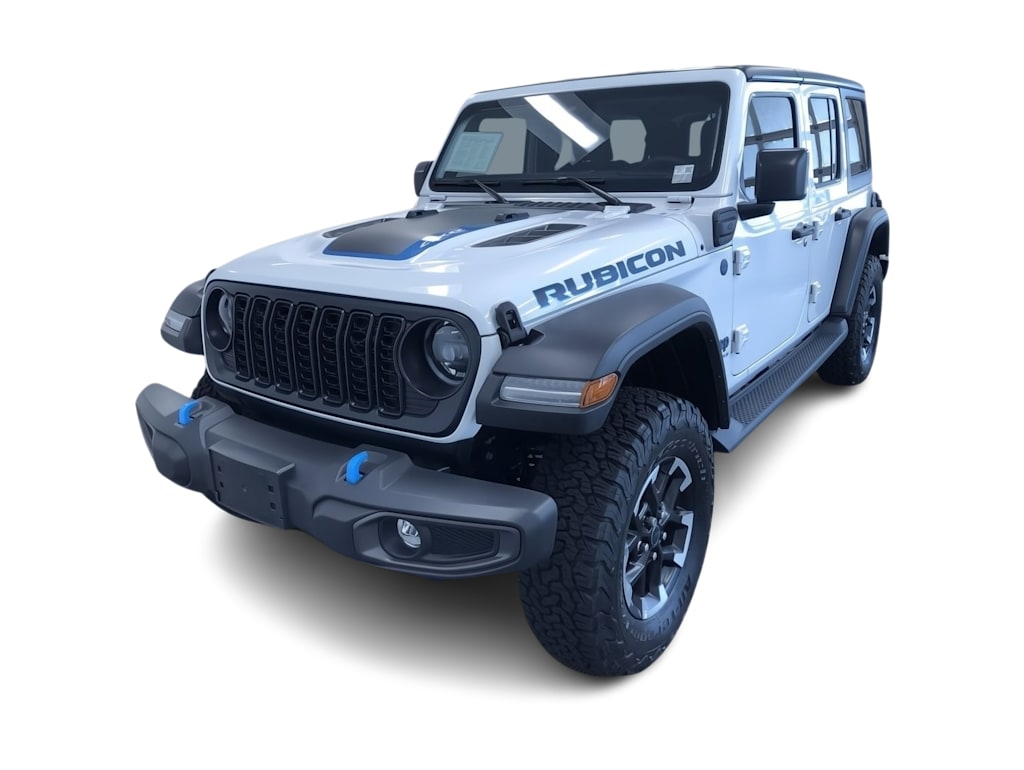 Used 2024 Jeep Wrangler 4xe Rubicon 4XE with VIN 1C4RJXR60RW240406 for sale in Casper, WY