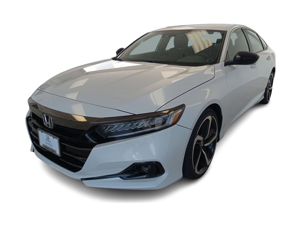 Certified 2021 Honda Accord Sport with VIN 1HGCV1F31MA105282 for sale in Medford, OR