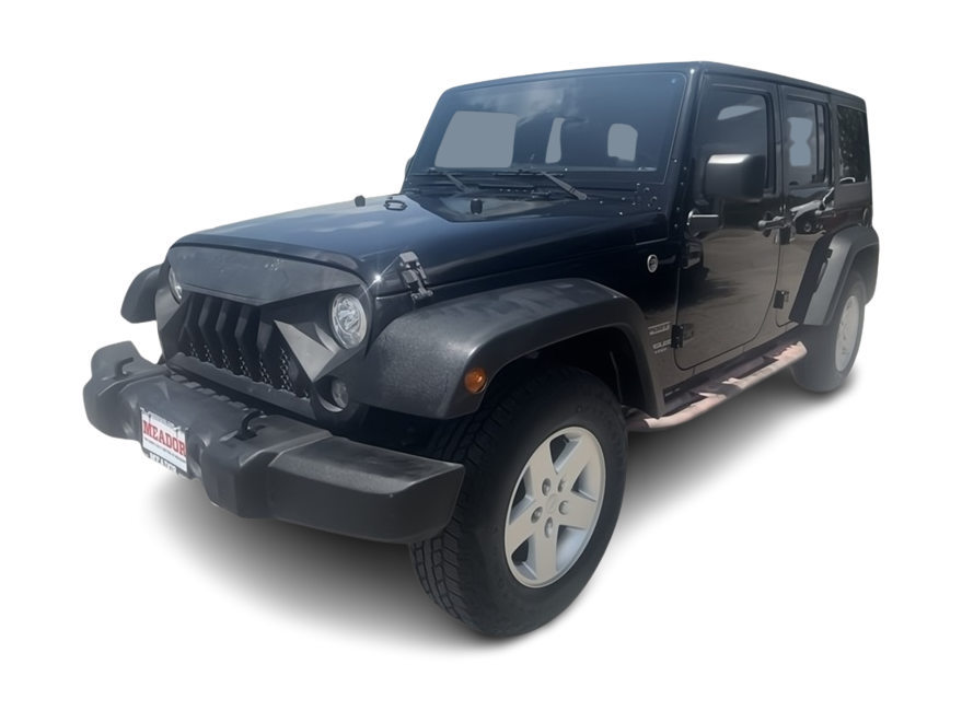Used 2017 Jeep Wrangler Unlimited Sport S with VIN 1C4BJWDG3HL654744 for sale in Casper, WY