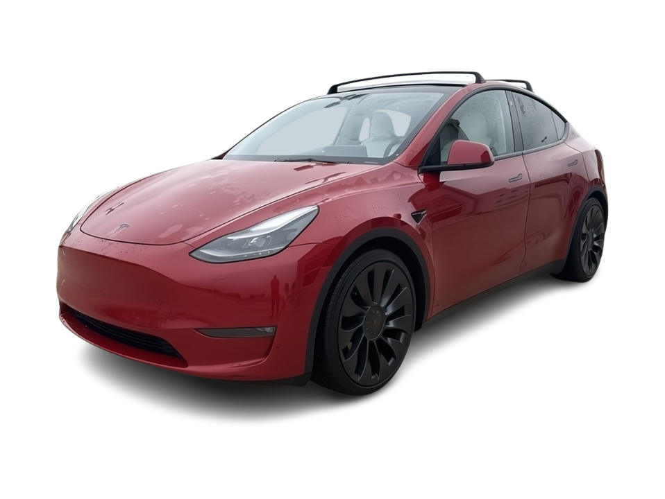 Used 2021 Tesla Model Y Performance with VIN 5YJYGDEF1MF133814 for sale in Hudson, WI