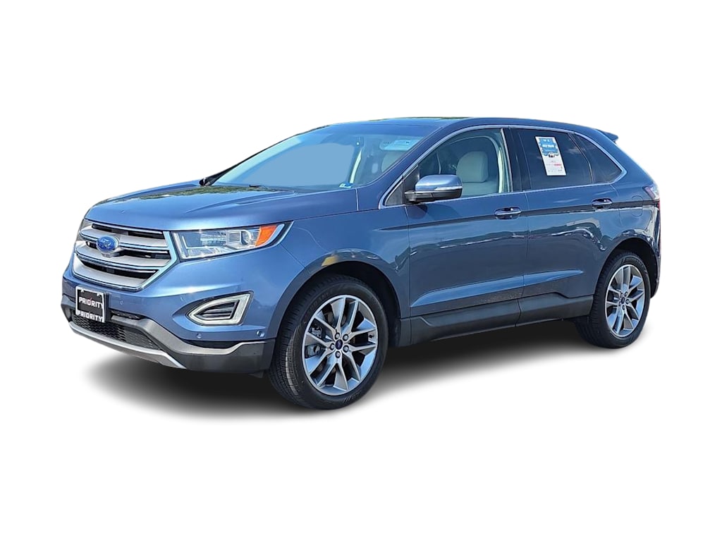 Used 2018 Ford Edge Titanium with VIN 2FMPK3K88JBC30491 for sale in Casper, WY