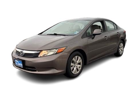 Certified 2012 Honda Civic LX with VIN 2HGFB2F5XCH593449 for sale in Casper, WY