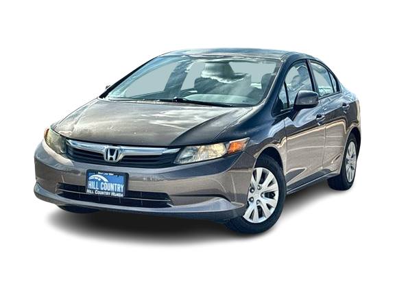 Certified 2012 Honda Civic LX with VIN 2HGFB2F5XCH593449 for sale in Casper, WY