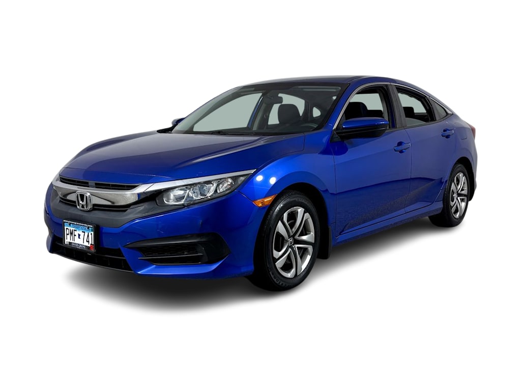 Used 2017 Honda Civic LX with VIN 19XFC2F54HE025812 for sale in Maplewood, Minnesota