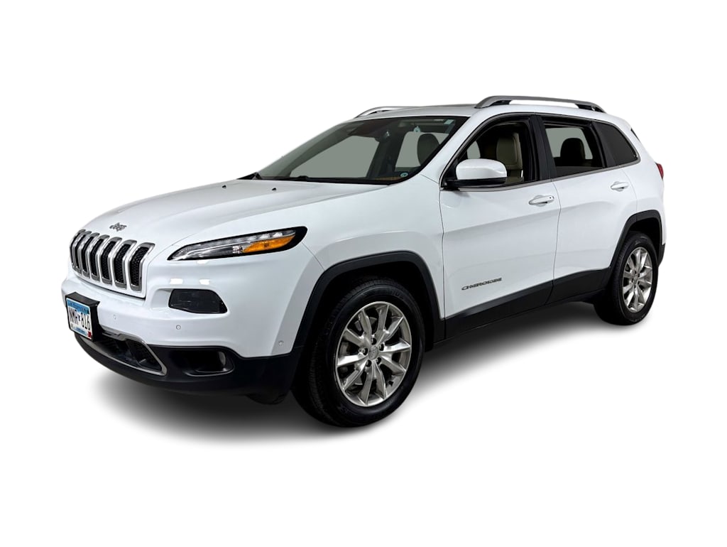 Used 2015 Jeep Cherokee Limited with VIN 1C4PJMDS9FW699567 for sale in Maplewood, Minnesota