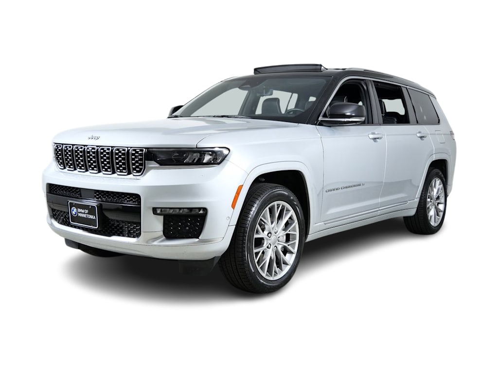 Used 2023 Jeep Grand Cherokee L Summit with VIN 1C4RJKEG3P8703657 for sale in Maplewood, Minnesota