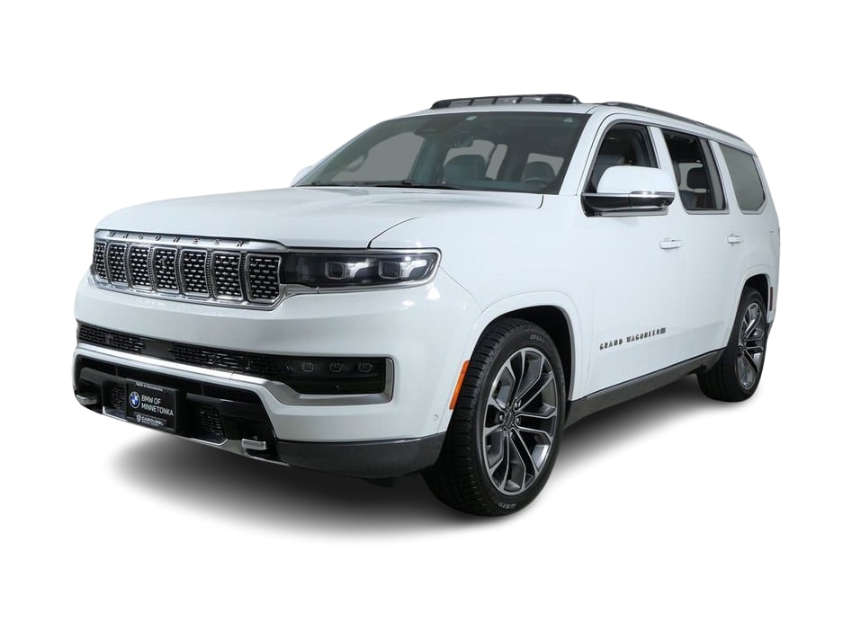 Used 2022 Jeep Grand Wagoneer Series III with VIN 1C4SJVGJ6NS102111 for sale in Coon Rapids, Minnesota