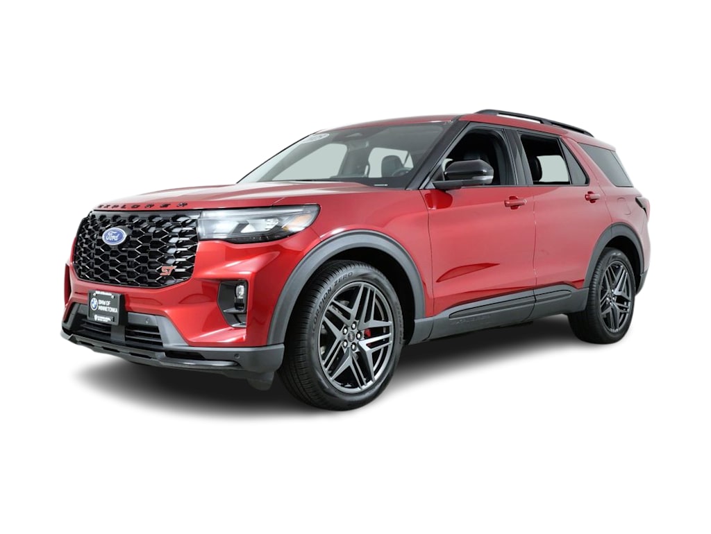 Used 2025 Ford Explorer ST with VIN 1FMWK8GC9SGB29122 for sale in Maplewood, Minnesota