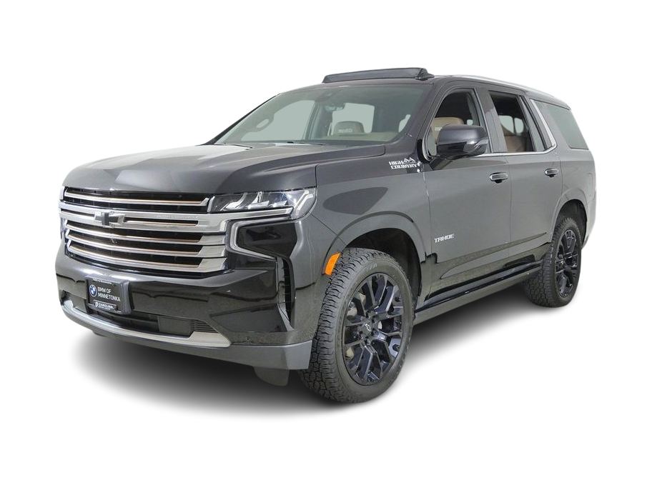 Used 2022 Chevrolet Tahoe High Country with VIN 1GNSKTKLXNR296604 for sale in Coon Rapids, Minnesota