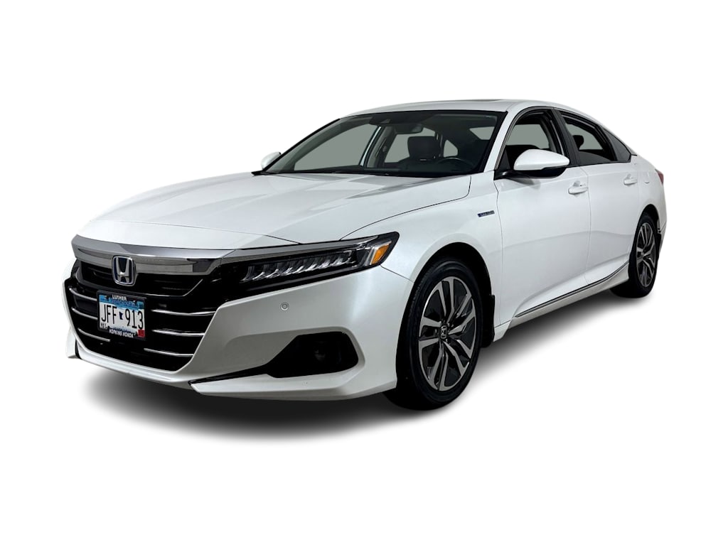 Used 2022 Honda Accord Hybrid EX-L with VIN 1HGCV3F54NA024999 for sale in Maplewood, Minnesota