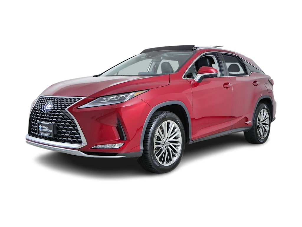 Used 2021 Lexus RX Hybrid 450h with VIN 2T2JGMDA1MC065778 for sale in Coon Rapids, Minnesota