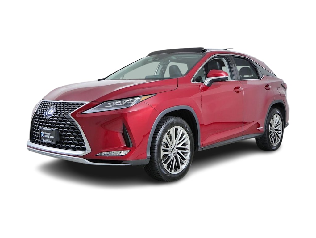 Used 2021 Lexus RX Hybrid 450h with VIN 2T2JGMDA1MC065778 for sale in Coon Rapids, Minnesota