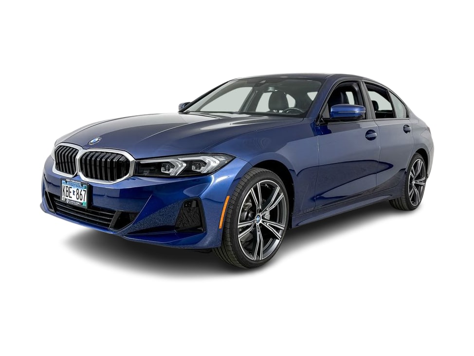 Certified 2023 BMW 3 Series 330i with VIN 3MW89FF01P8D03160 for sale in Saint Paul, Minnesota