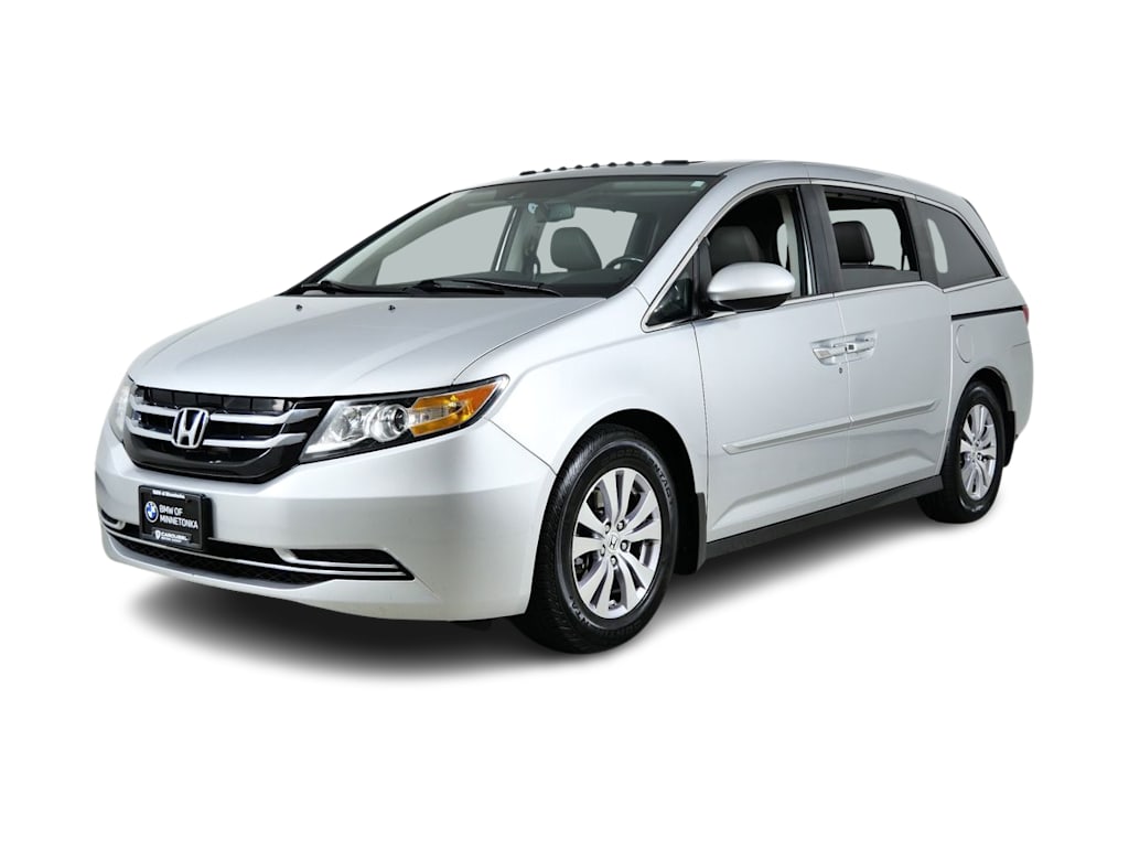 Used 2014 Honda Odyssey EX-L with VIN 5FNRL5H67EB121914 for sale in Maplewood, Minnesota