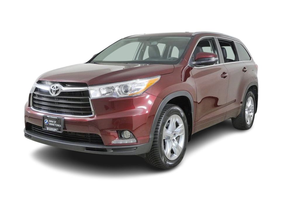 Used 2015 Toyota Highlander Limited with VIN 5TDDKRFH0FS078426 for sale in Coon Rapids, Minnesota